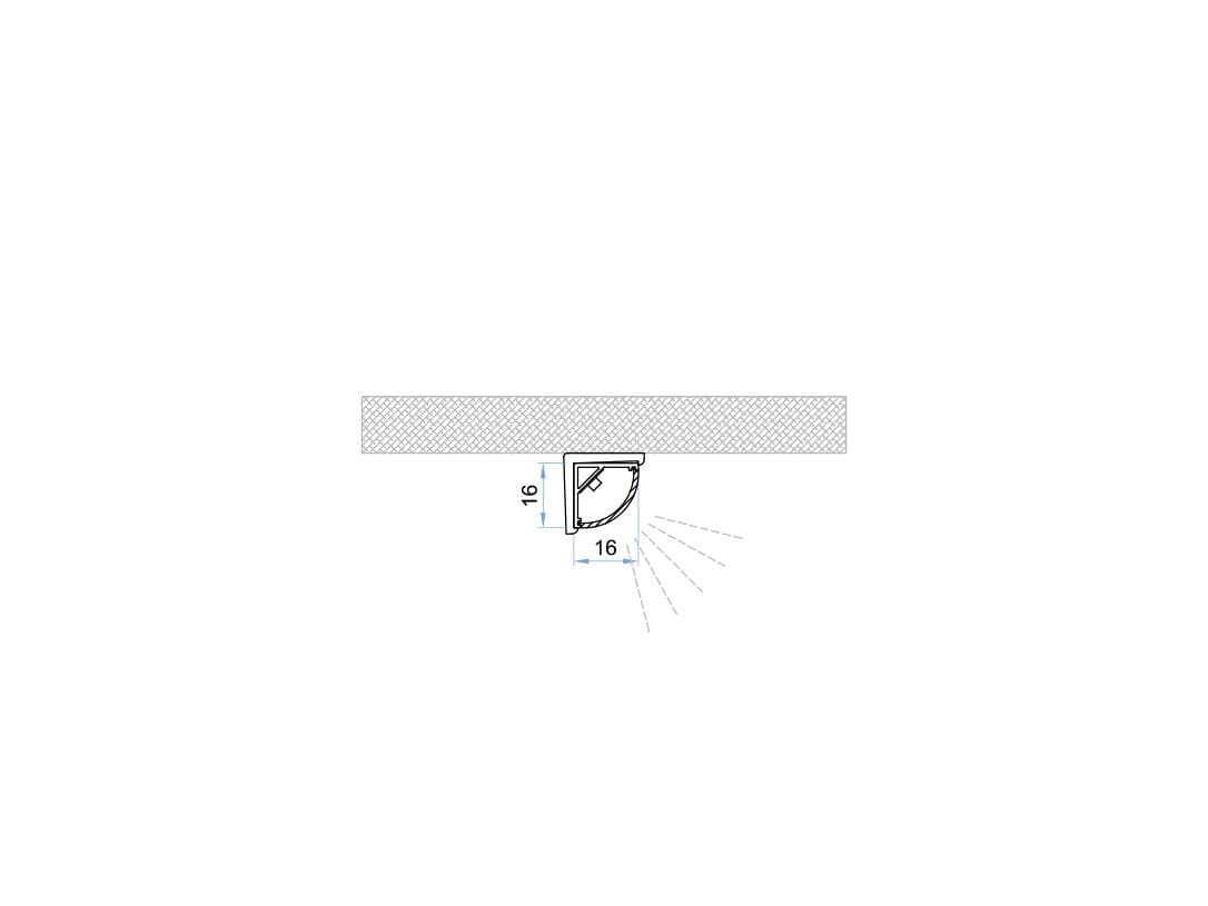 Внешний светодиодный профиль Metalarredo KLAO ARCH-00035592 - Вид №2