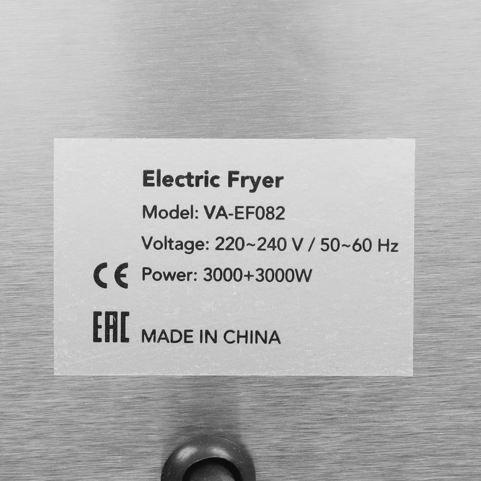 9985902 Фритюрница Viatto VA-EF082 серый STDN-0004942 - Вид №6