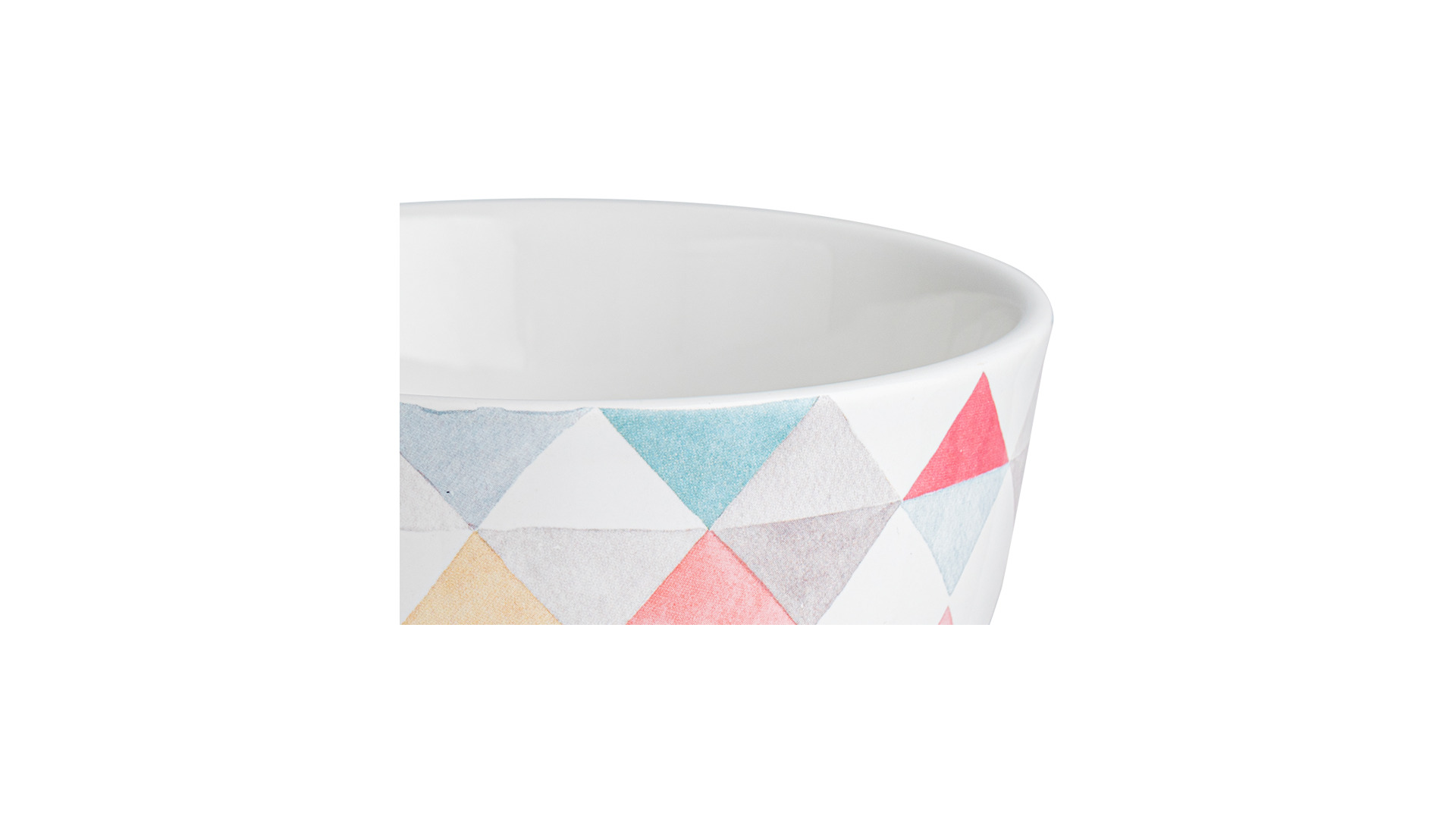 10672208 Certified International Салатник индивидуальный Certified Int. Весенний Букет. Треугольники 14см, керамика Керамика  - Вид №1