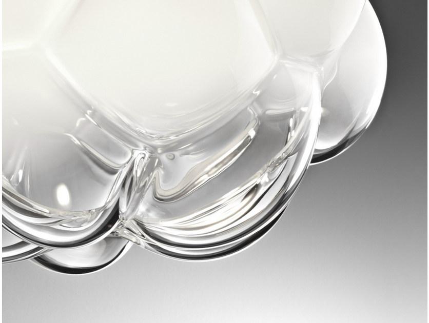 Fabbian Стеклянный потолочный светильник Cloudy F21 e01 71 - Вид №3