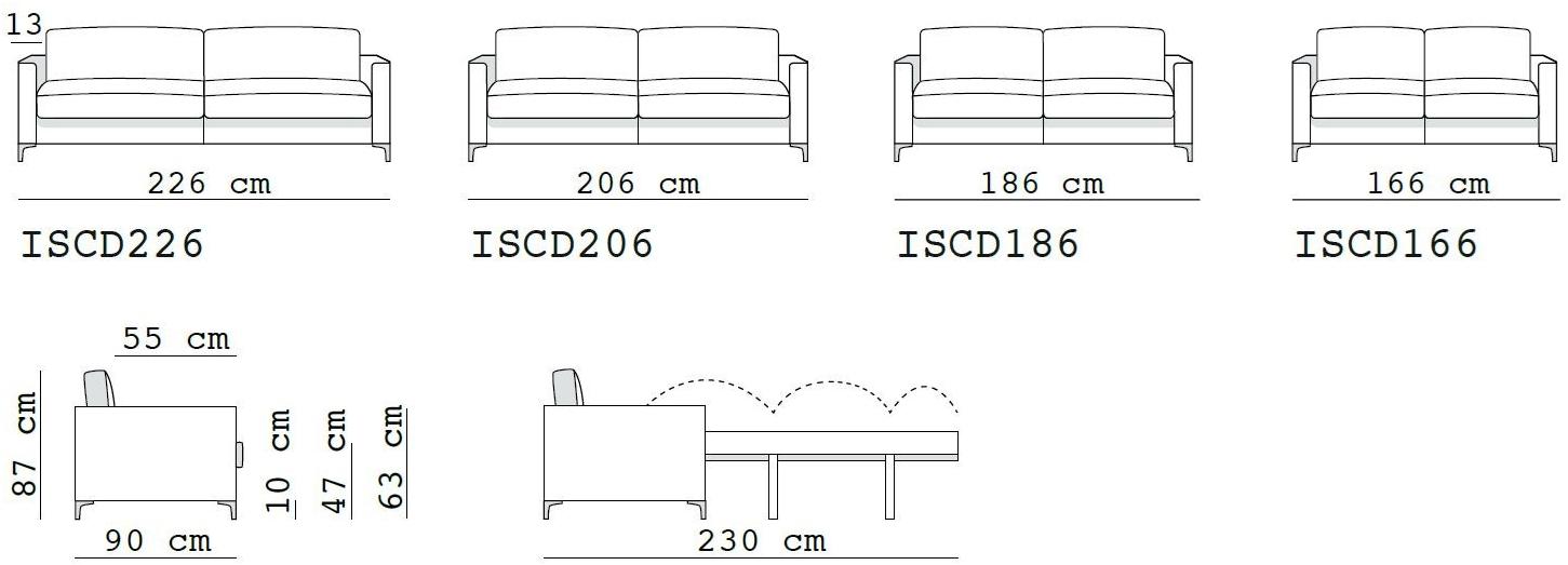 Flexstyle 4-х местный тканевый диван sun-id-1345787 - Вид №1