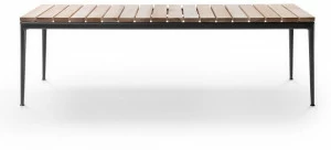 Flexform Прямоугольный садовый стол в ироко Pico outdoor