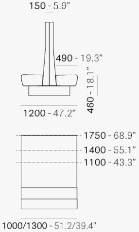 Pedrali Модульный диван из ткани Modus Mdb - Вид №4