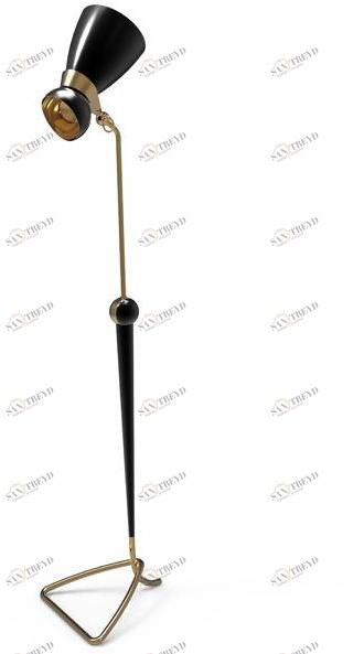 Delightfull Торшер из латуни Amy sun-id-1465570