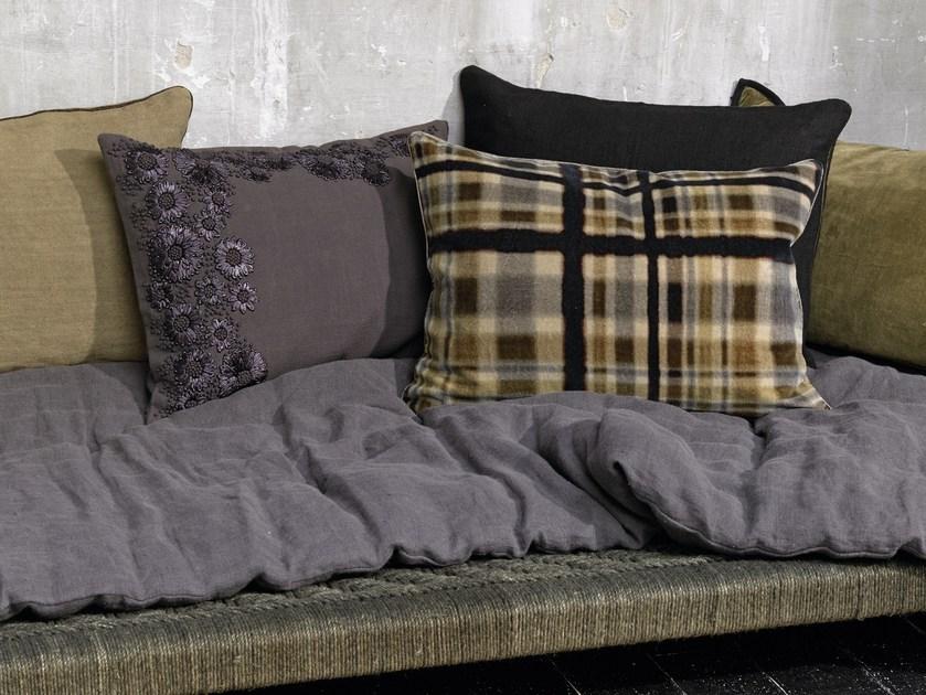 Élitis Прямоугольная подушка из хлопка со съемным чехлом Loch sun-id-1471171 - Вид №3