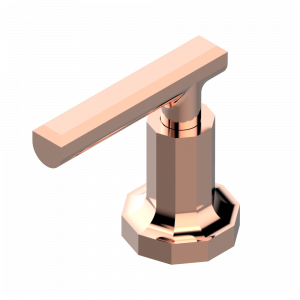 G8B-50/4/VG Переключатель набортный 2 входа 3/4", один выход 3/4"и один выход 1x1/2" Thg-paris Les Ondes с рукоятками Розовое золото