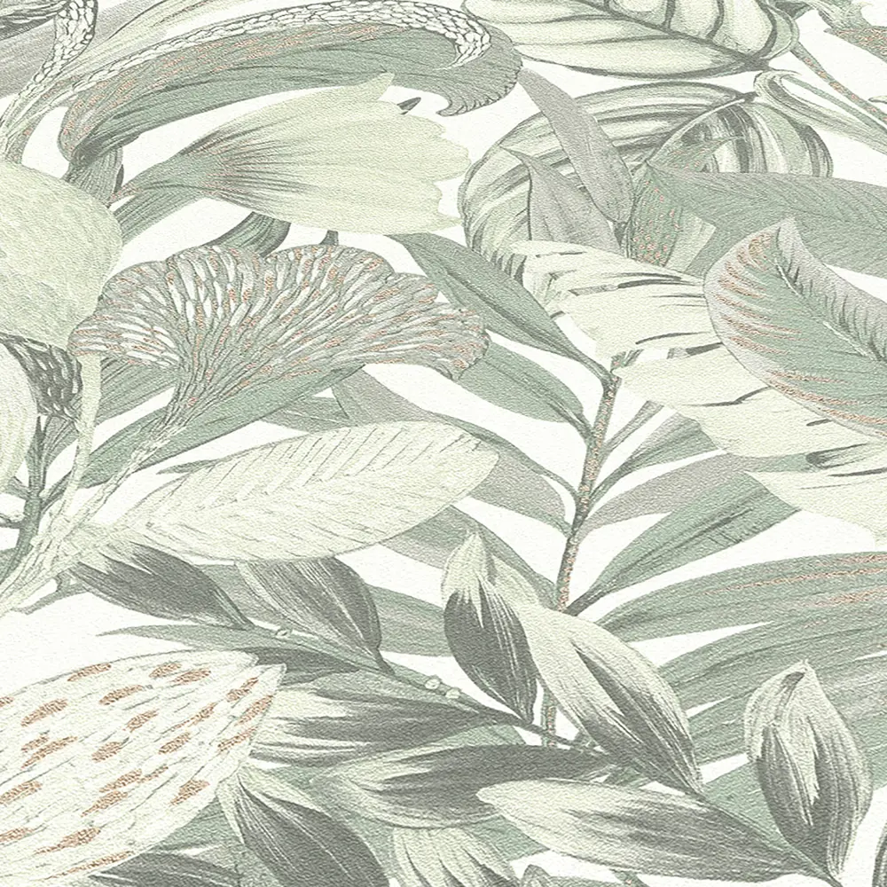 Обои флизелиновые Elle 2 1.06х10 м зеленые ЭР12115-07 Erismann STLM-2174647 - Вид №1