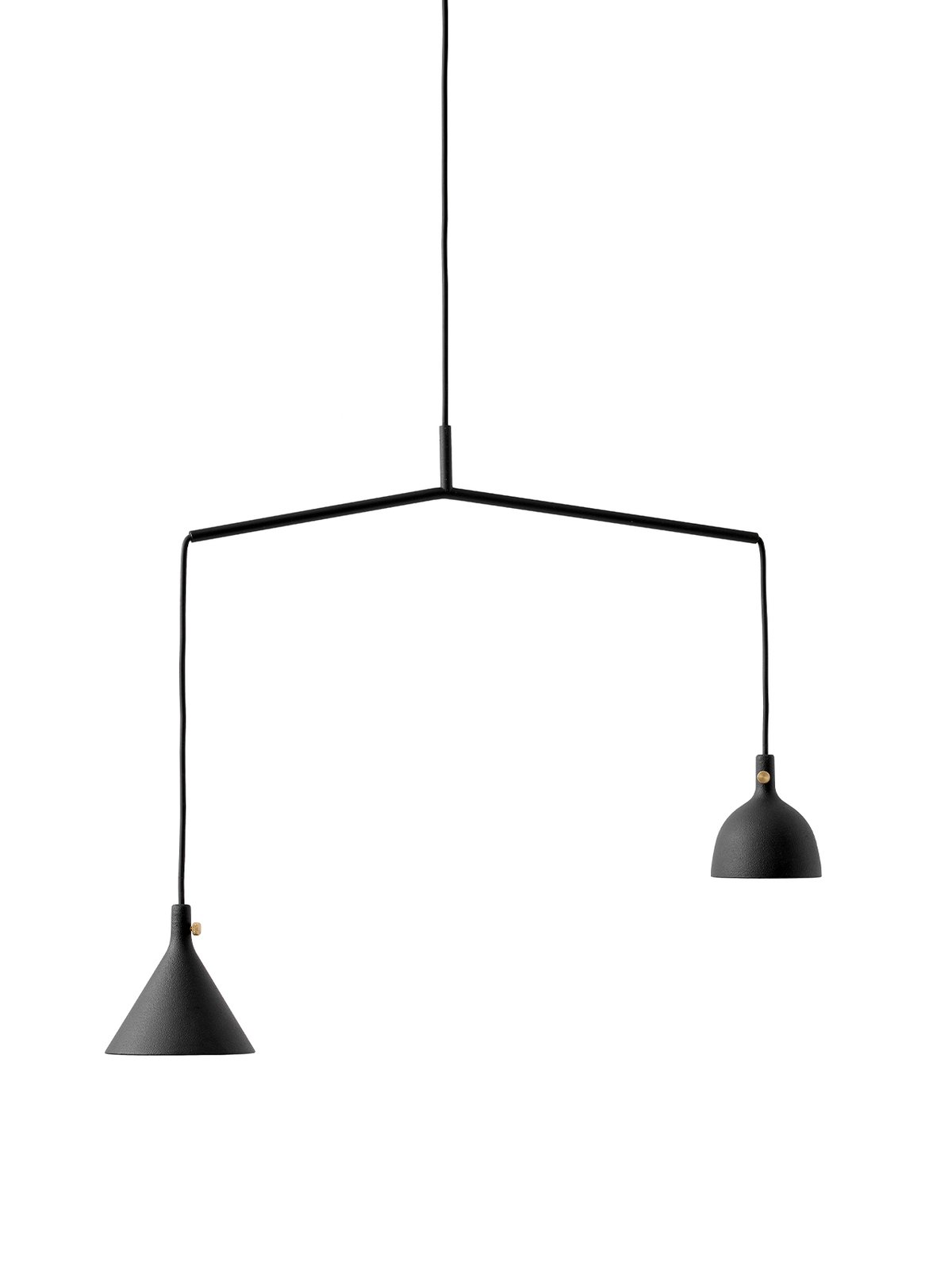 1241539 MENU Литая подвеска Черный 