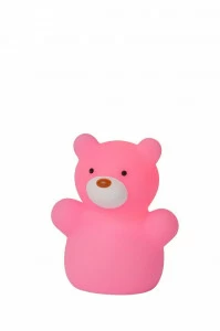 Настольная лампа Lucide Bear 71554/21/66 LUCIDE ЖИВОТНЫЕ 080316 Розовый;яркие