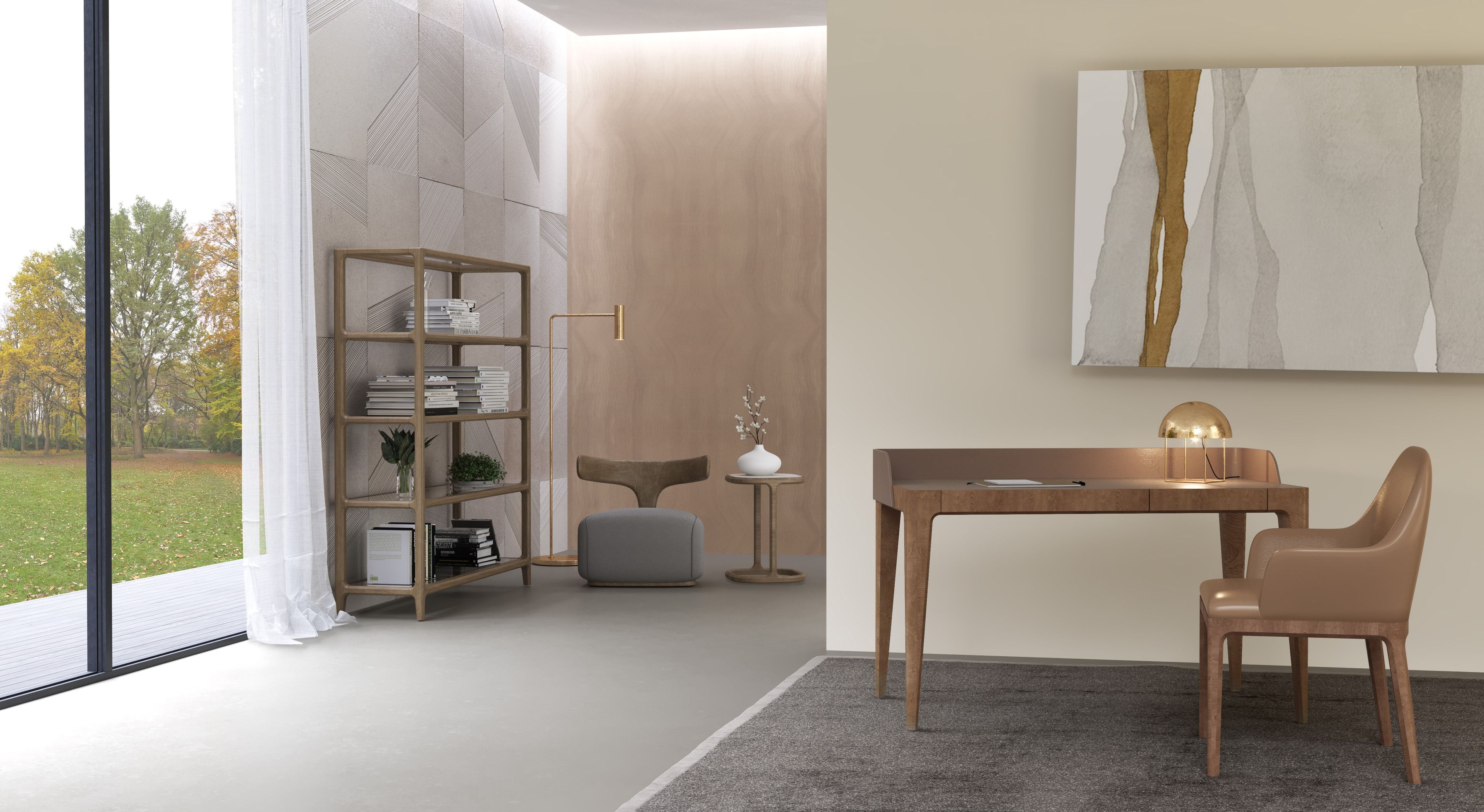 Письменный стол из ясеня Morelato ARCH-00137297 - Вид №8