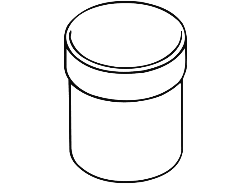 477.04D020 Кружка Active+, плоское дно HEWI Serie 477/801  - Вид №5