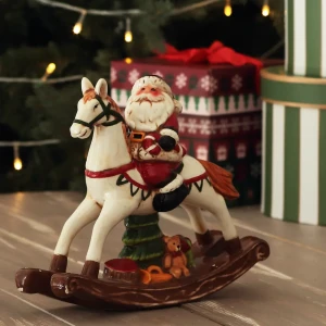 88450184 Фигурка декоративная Санта 19x22.5 см STLM-1499336