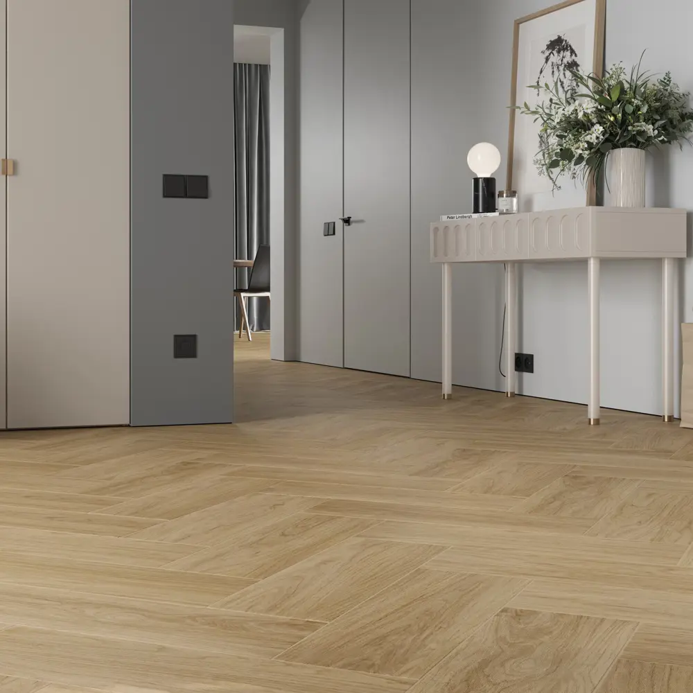 Глазурованный керамогранит Way 20x60 см 1.2 м² матовый цвет бежевый Santreyd STLM-2019758