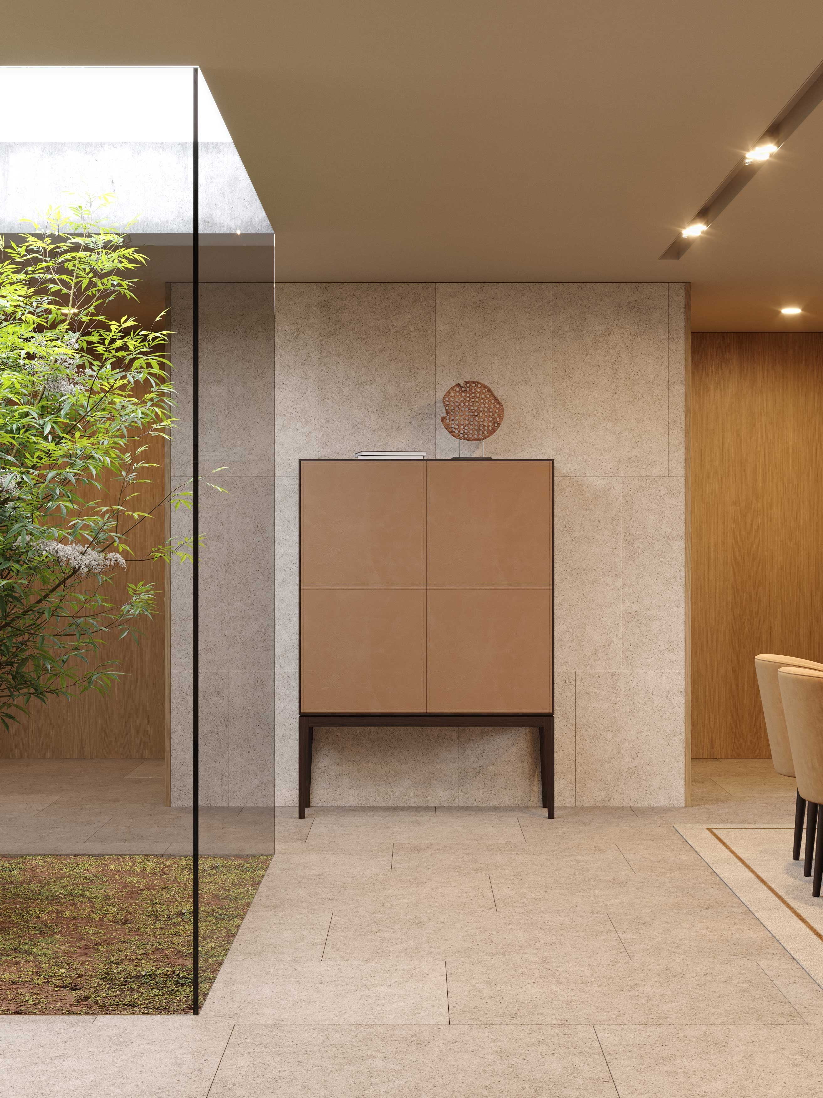 Сервант из шпона и микрофибры Stylish Club ARCH-00123053 - Вид №3