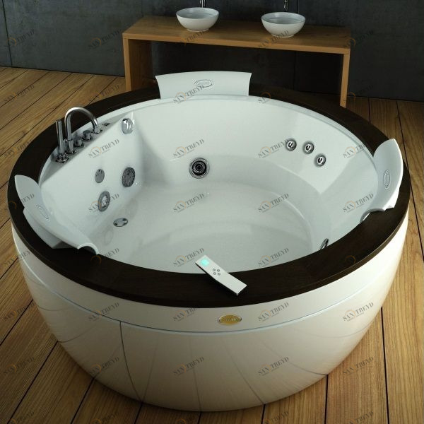 Ванна напольная с гидромассажем "TOP AQS" Nova 9Q43-567A Jacuzzi 9Q43567A