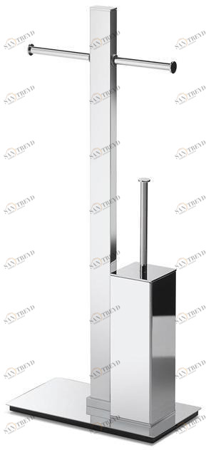 GEDY Ершик для унитаза металлический двойной Bridge 7632