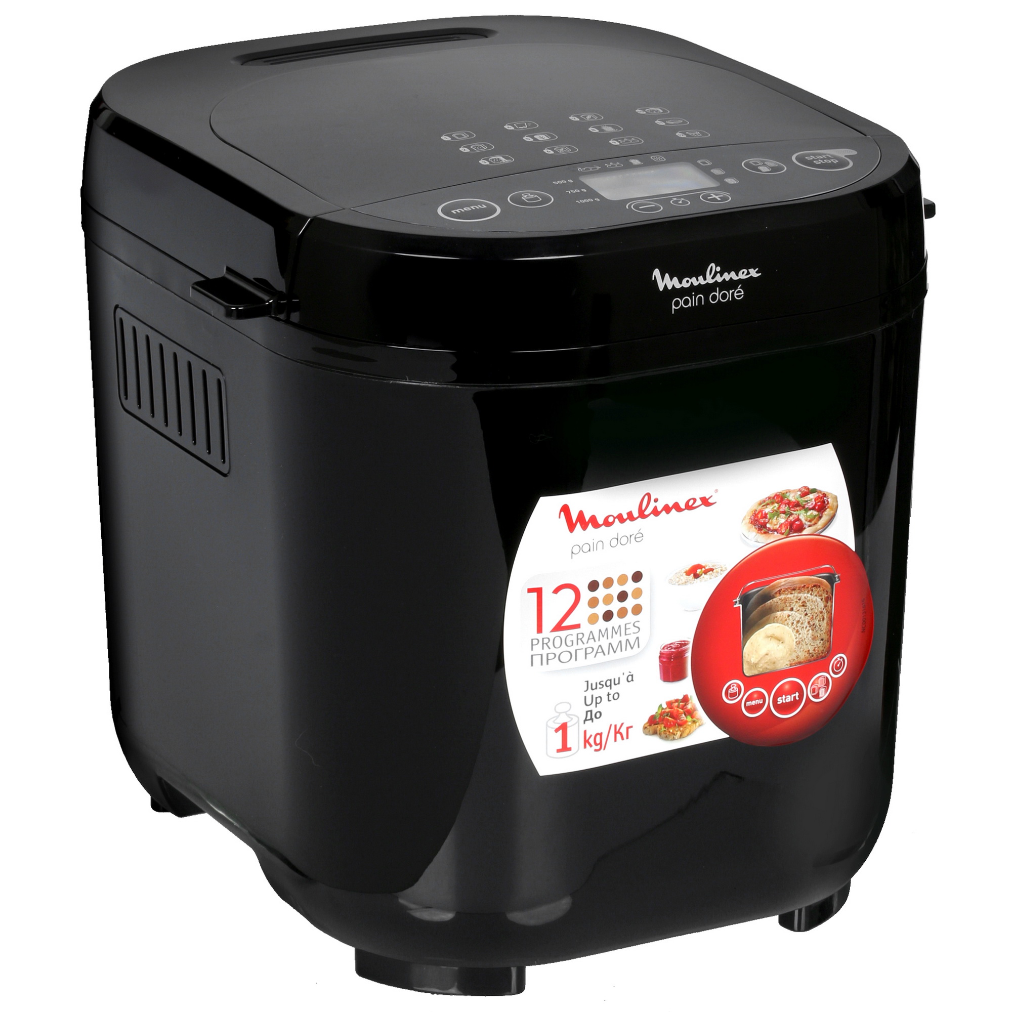 5346831 Хлебопечь Moulinex Fast & Delicious OW210830 черный STDN-0003175