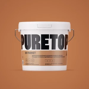 91709910 Клей полимерный Puretop 2K-Parket А+В для деревянных покрытий 10.1 кг STLM-0891363