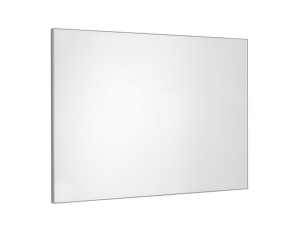 Прямоугольное зеркало с рамкой из ПВХ для ванной комнаты