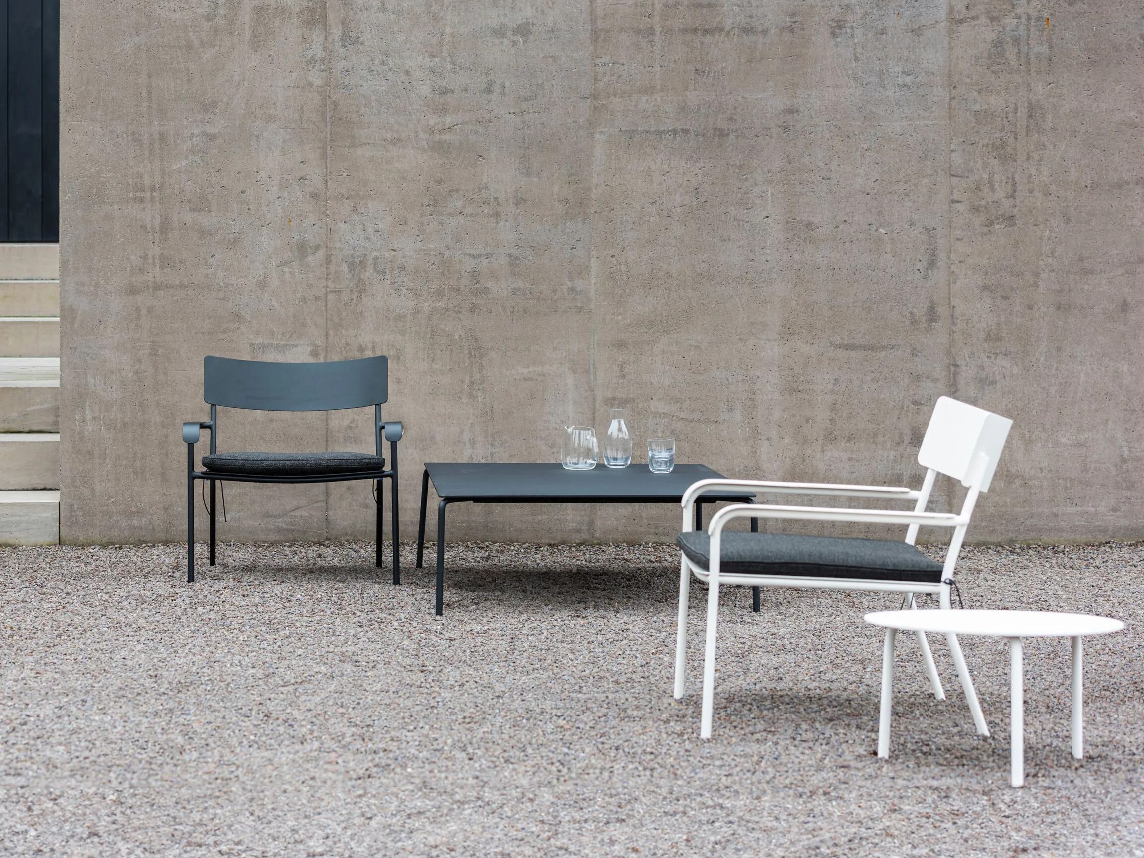 Алюминиевый садовый стул с порошковым покрытием Serax август ARCH-00027062 - Вид №12