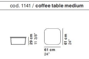La Cividina Лакированный журнальный столик Bernard sun-id-1402358 - Вид №5