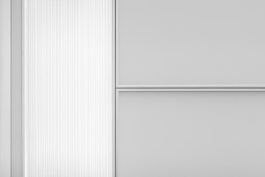 FSRT789 Интерьер лифта Levele-107 с захватными панелями из стекла vivichrome chormis с белой прослойкой и отделкой opalex; панели лайтплана из стекла vivigraphix graphica с прослойкой шелкопряда и отделкой pearlex + в центре ворот, питтсбург, пенсильвания