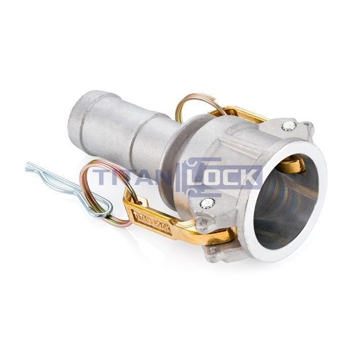 Камлок алюминиевый тип С, розетка с хвостовиком 1", TL100CAL TITAN LOCK  - Вид №3