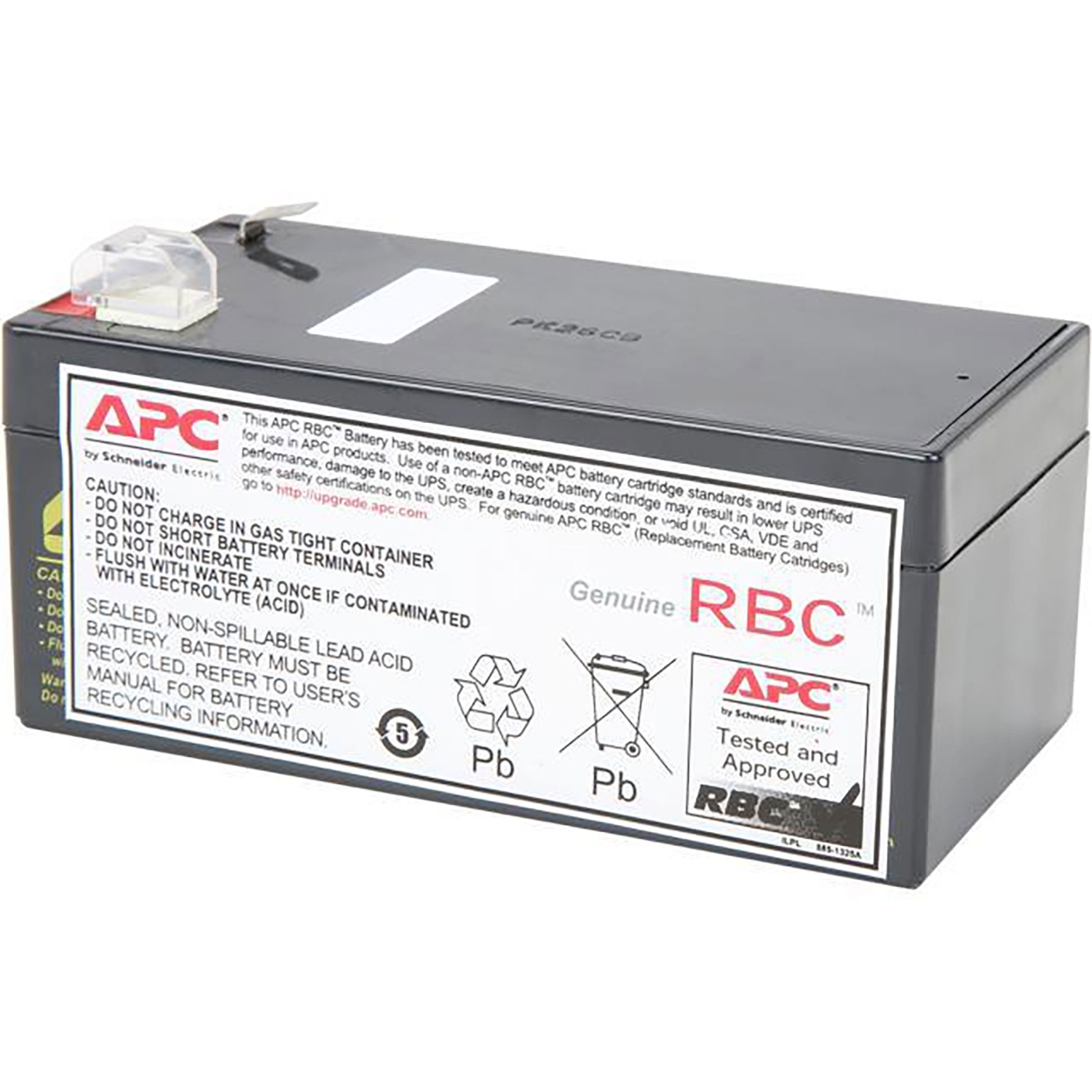 RBC35 Сменный батарейный картридж APC №35 со сроком гарантии 2 года Schneider Electric 