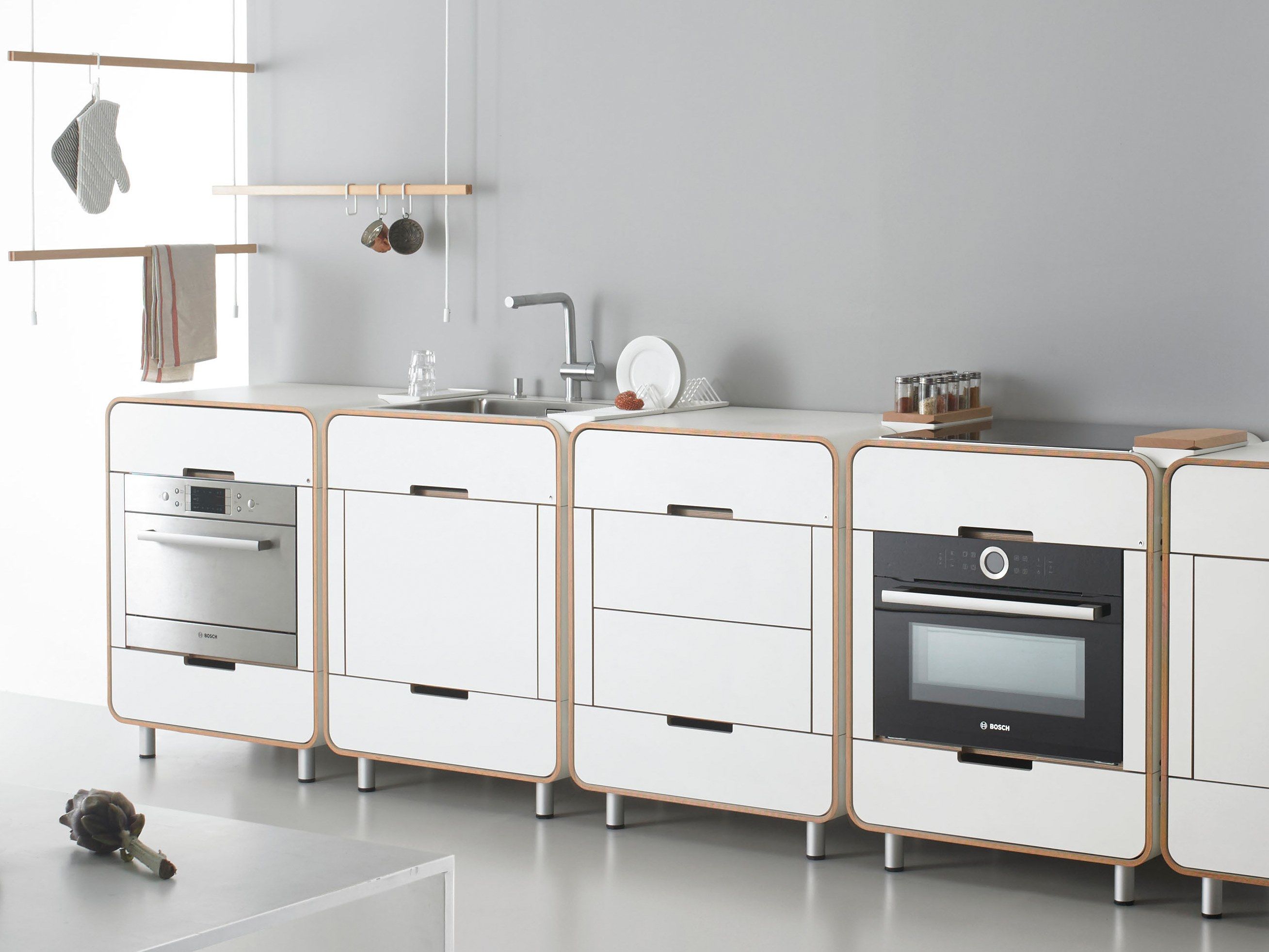 Отдельно стоящий кухонный модуль с ящиками Stadtnomaden A La Carte II ARCH-00085809 - Вид №3