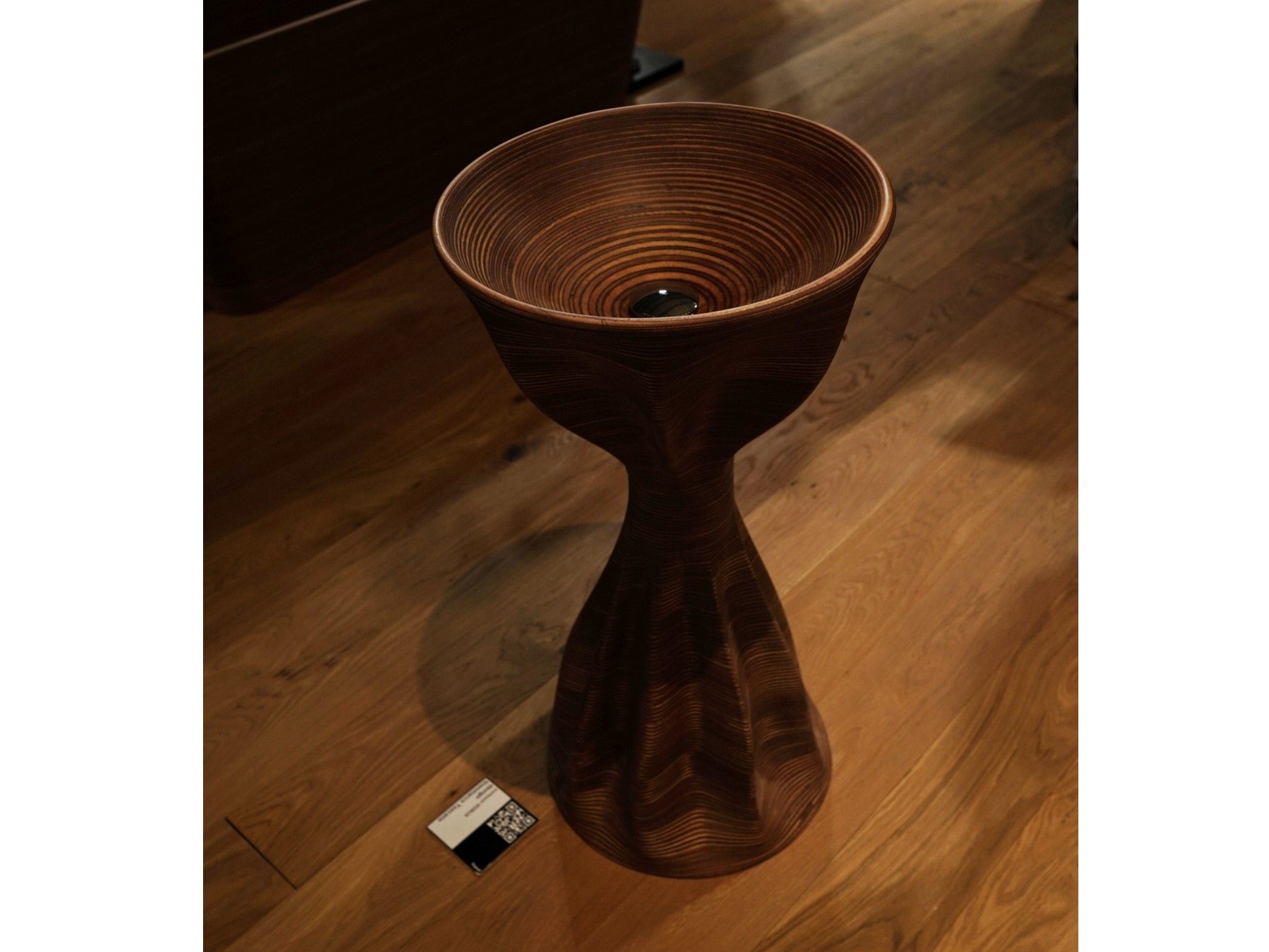 Круглый отдельно стоящий умывальник в okumè Rapsel HORUS ARCH-00082672 - Вид №3