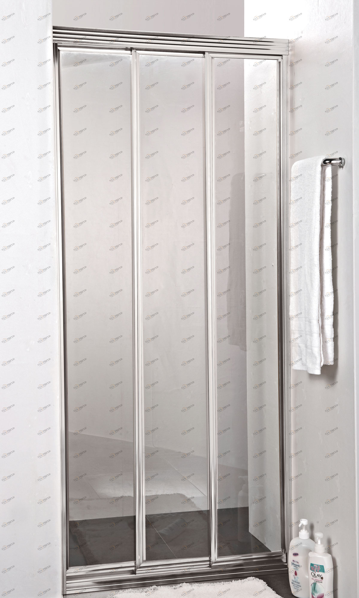 Душевая дверь в нишу CEZARES FAMILY-B-BF-3-150-C-Cr