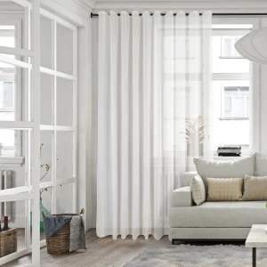 Тюль на ленте Kate 300x280 см цвет золотой