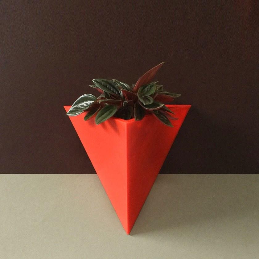 Groovy Magnets Настенная ваза из экологического пластика sun-id-1471415 - Вид №5