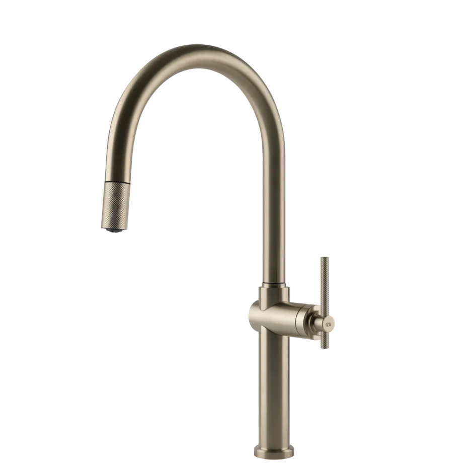 Смеситель для раковины 60672 149 Gessi Habito МАТОВЫЙ НИКЕЛЬ FINOX 60672149