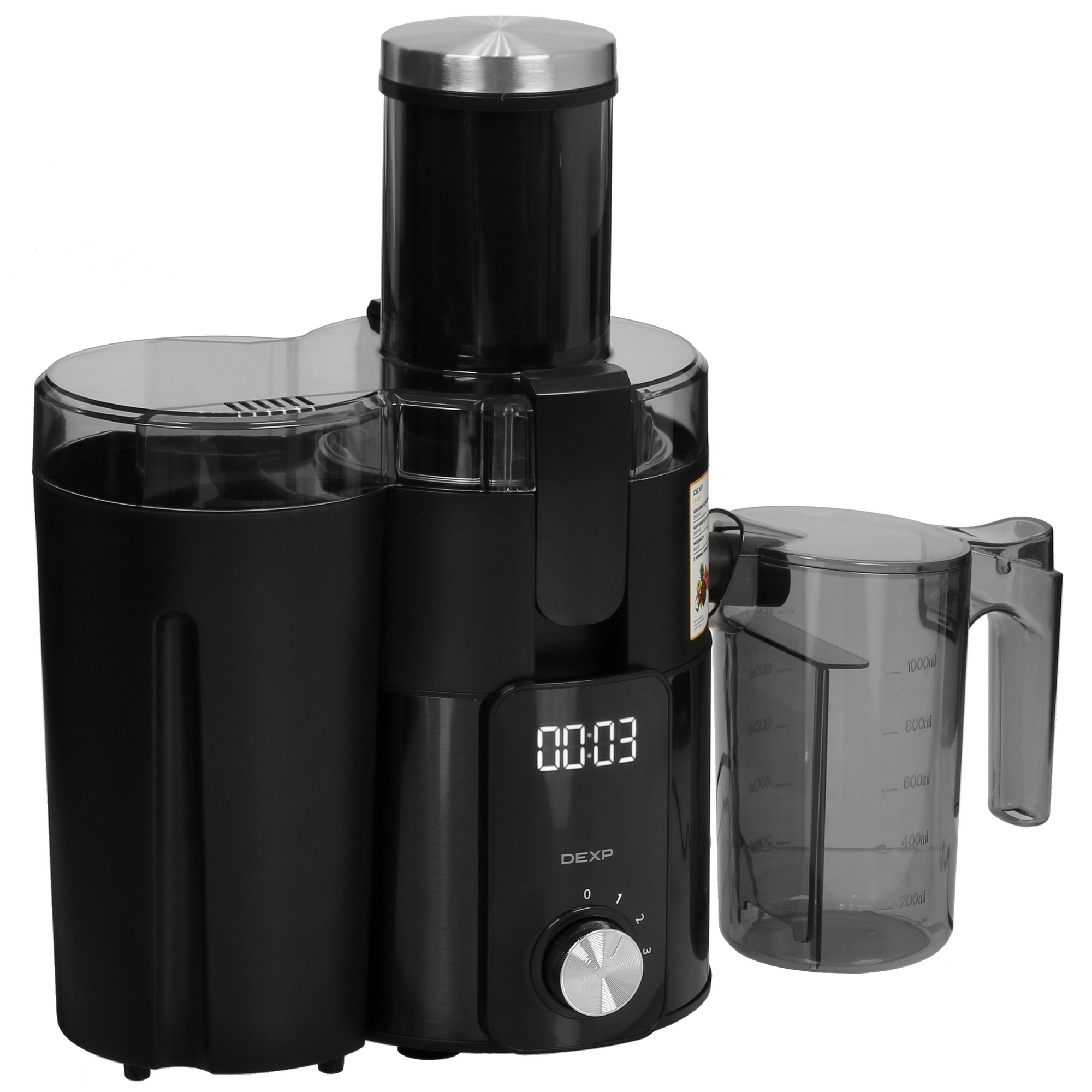 9967942 Соковыжималка электрическая DEXP JR-800 черный STDN-0031438