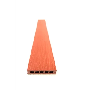 91354103 Террасная доска ДПК Multideck цвет бордо 1500x150x27мм двусторонний вельвет/структура дерева 0.45м² 2шт STLM-1514401