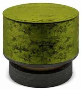 Porustudio Круглый бархатный пуф