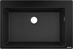 Овальная мойка "Цвет Черный"  Hansgrohe 43313170