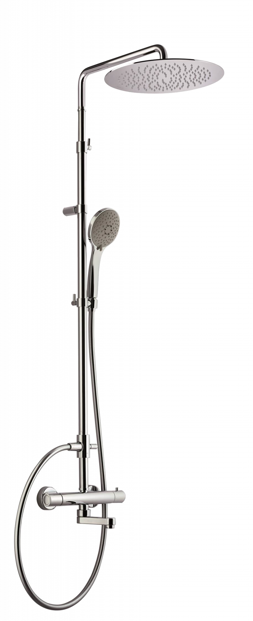 00-1871-N-CR CARIMALI Rigoletto телескопическая с изливом, душевая лейка MySlim 