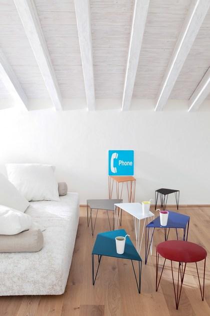 Atipico Журнальный столик из лакированного железа Chele sun-id-1430659 - Вид №4