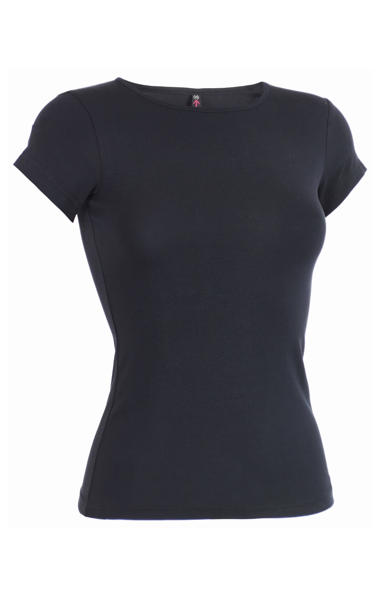 62111 Футболка женская черная LUXE  Одежда для официантов  размер XL  - Вид №2