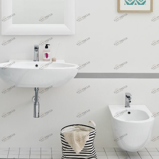 FLL003 Подвесная раковина настенная овальная ArtCeram  белая 