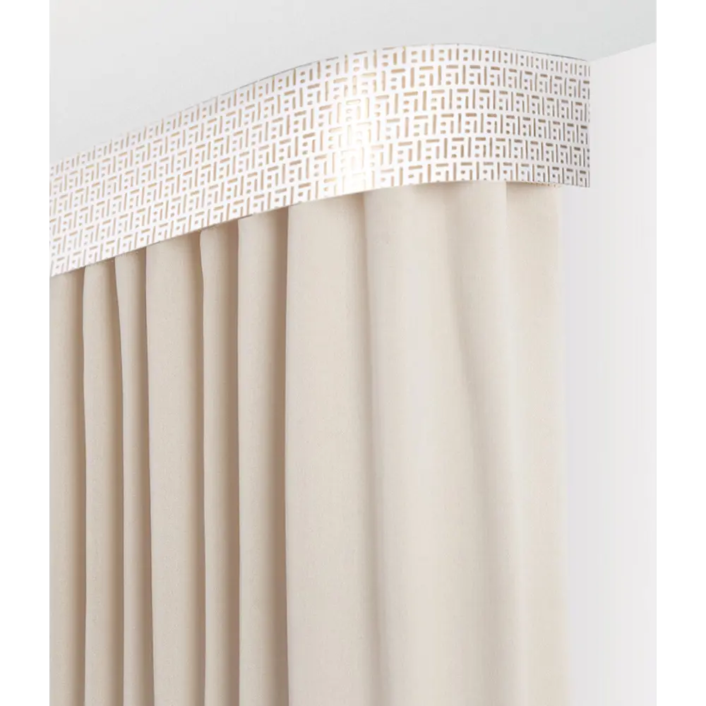 Карниз трехрядный Твил 200 см пластик цвет латунь DOMLEGRAND STLM-2119143 - Вид №3