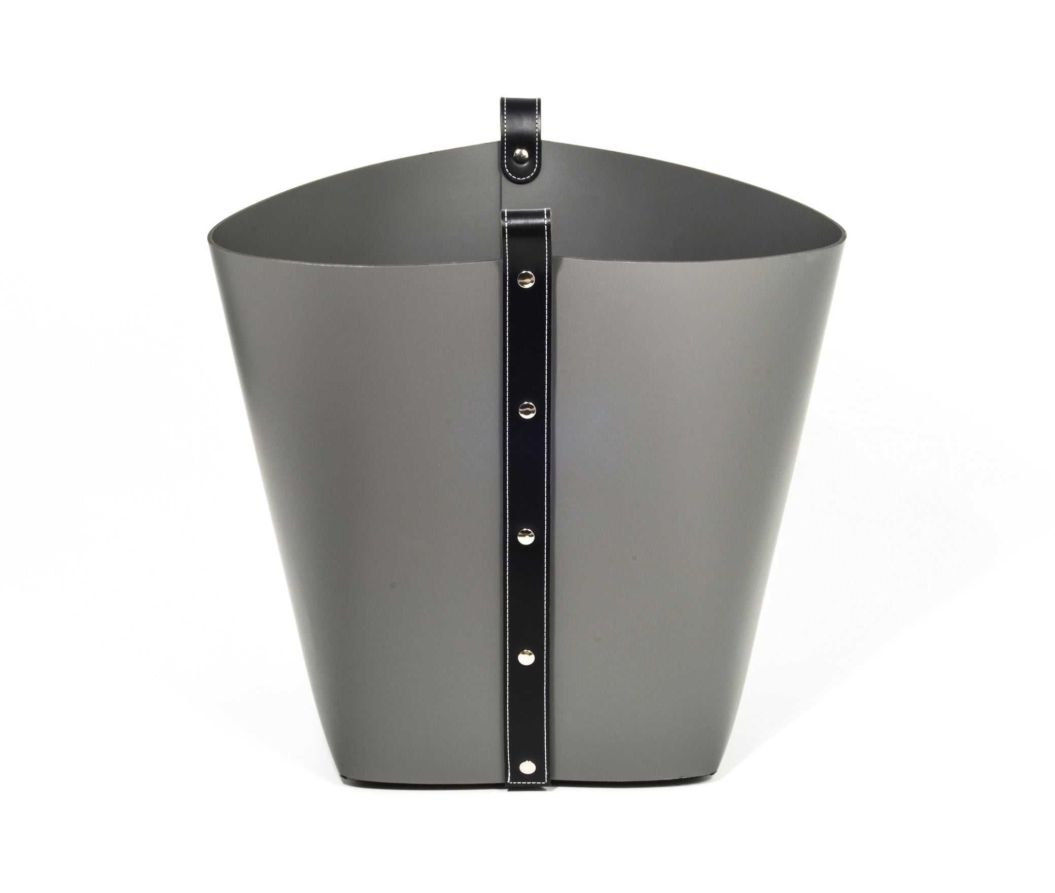 Корзина Ovo - 40X40XH29 см / Тан / регенерированная кожа_coffee Pinetti 70.0180.082.015 - Вид №2