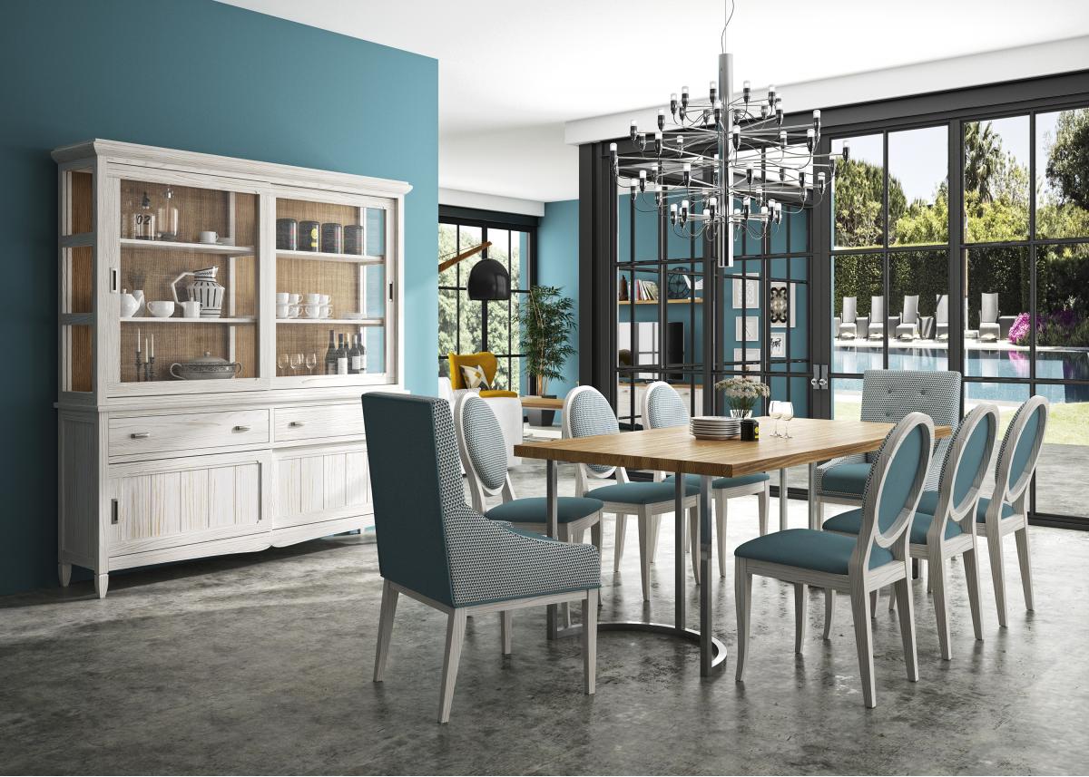 090635 Шкаф-витрина раздвижной Grupo Seys Amberes Santreyd  - Вид №2