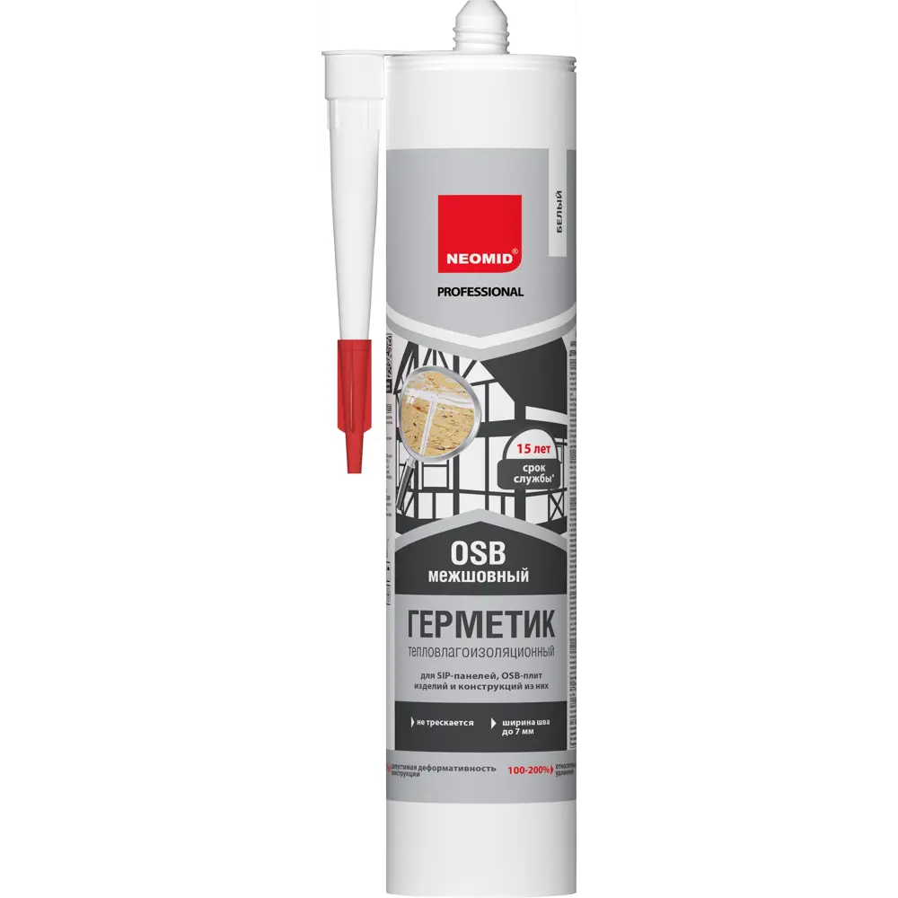 NEOMID Герметик для OSB-плит и деревянных конструкций 310 мл 81951395 STLM-0014756 - Вид №1