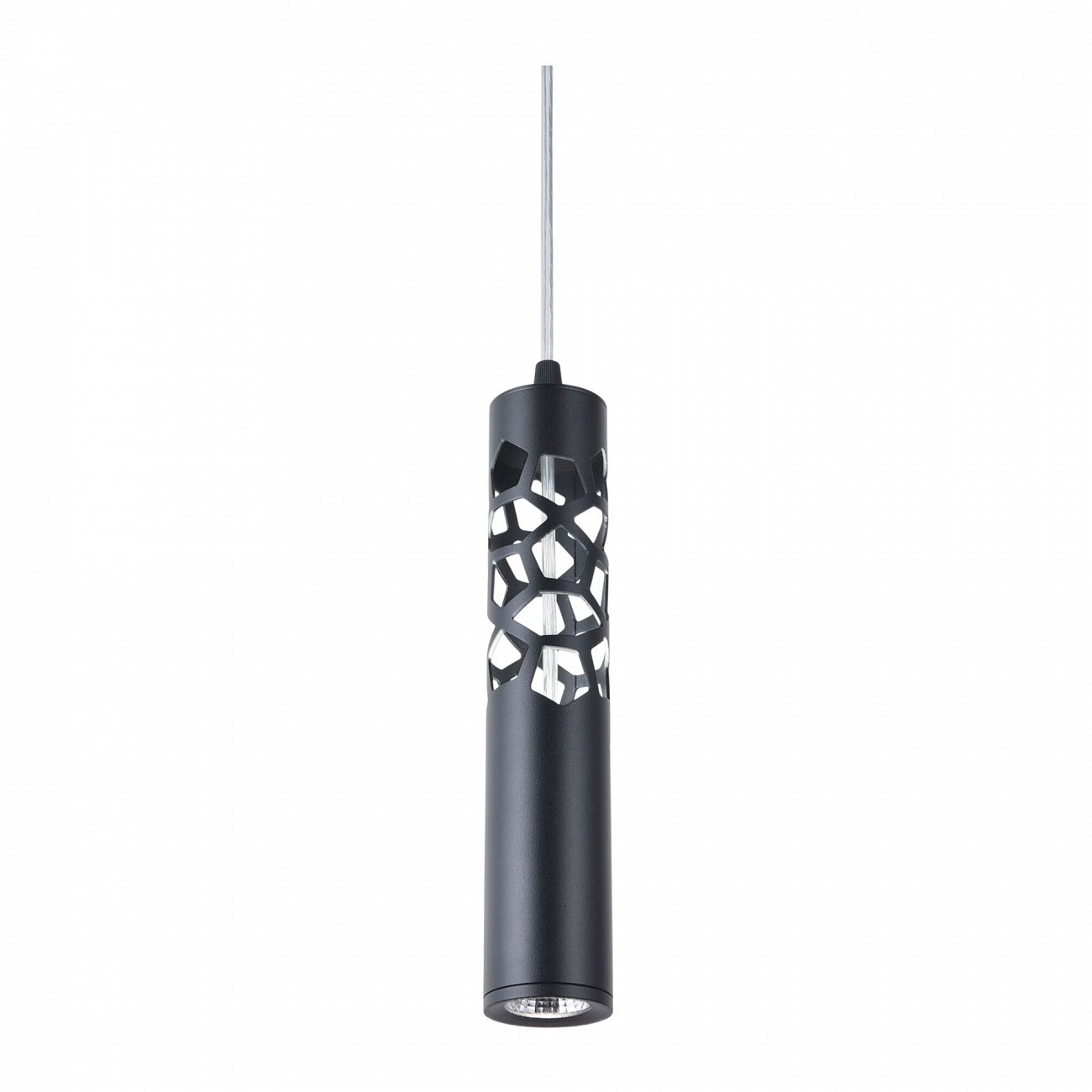 Светильник подвесной светодиодный с металлическим плафоном черный Torre P037PL-L11B4K TECHNICAL PENDANT 00-3957092 Черный  - Вид №1