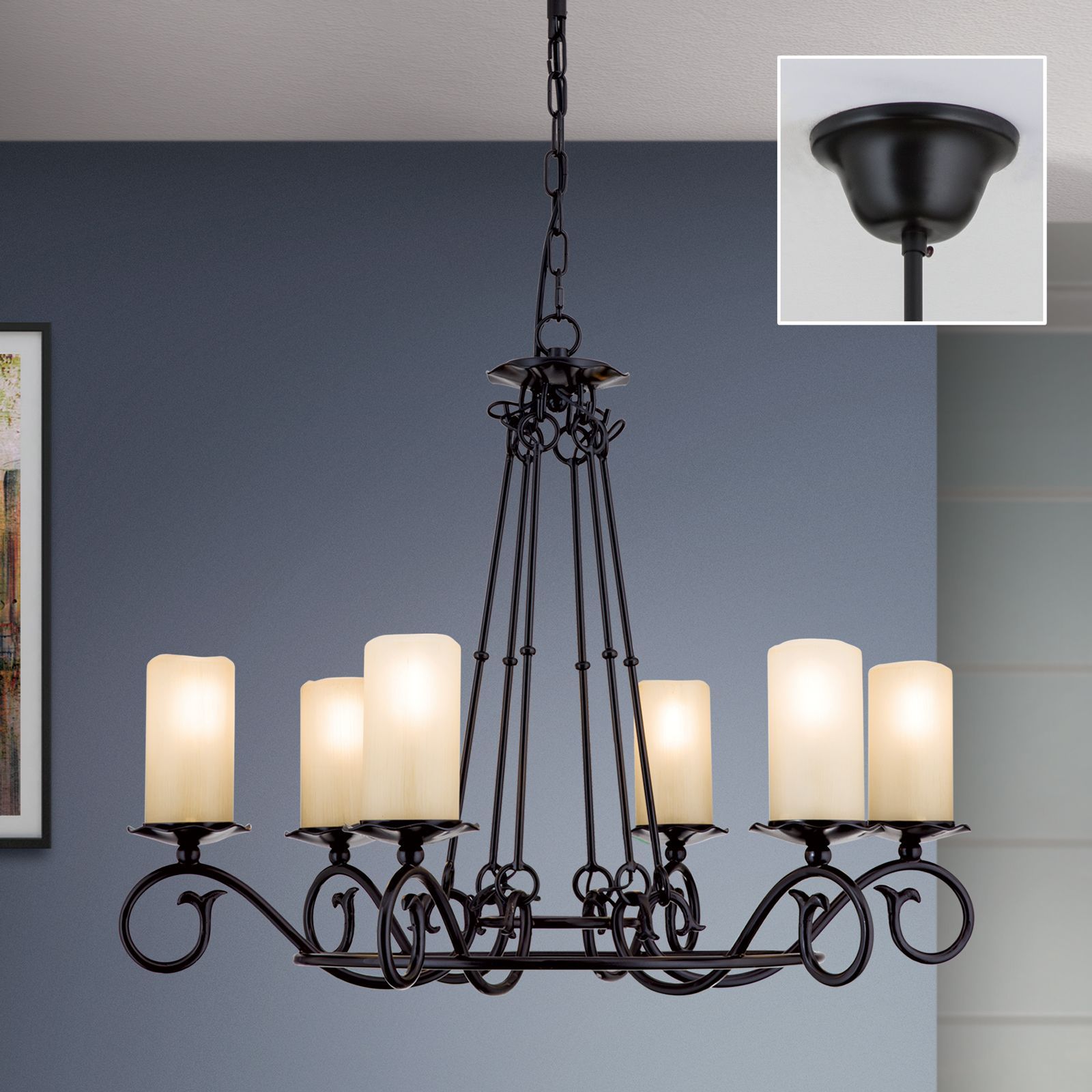 Металлическая люстра Orion Rusticka ARCH-00143965 - Вид №2