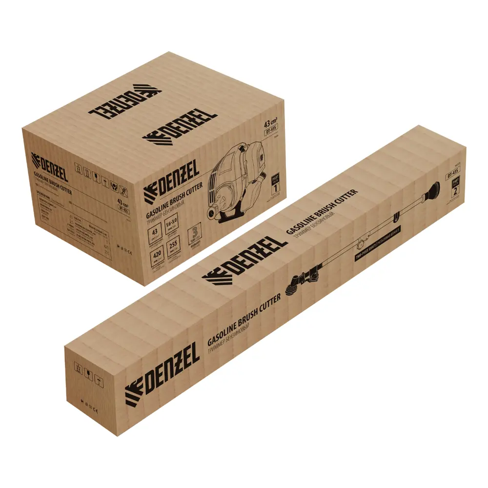 Триммер бензиновый Denzel DT-43S 2.5 л.с STLM-2159597 - Вид №16