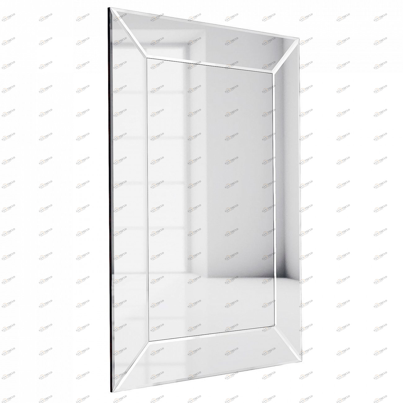 Зеркало венецианское большое прямоугольное "Эксперт" GRAUM ДИЗАЙНЕРСКИЕ 304130 Зеркальный 